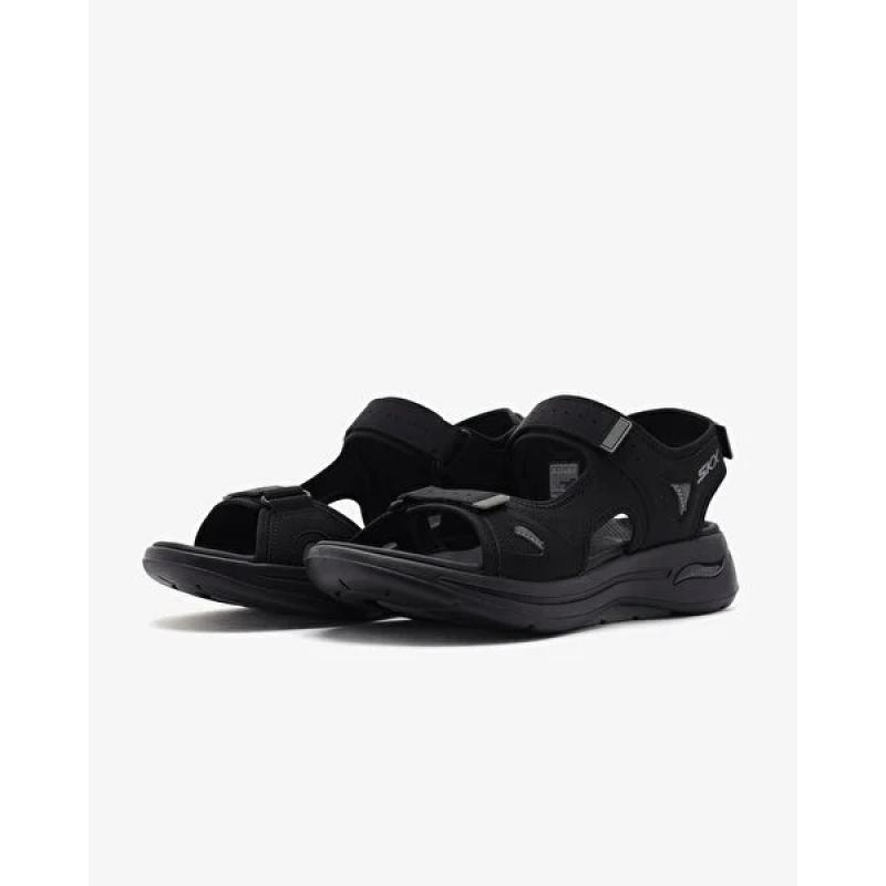 Skechers Go Walk Arch Fit Sandal-Mission İi Erkek Sandalet (229064 BLK) Skechers Go Walk Arch Fit Sandal-Mission İi Erkek Sandalet (229064 BLK)